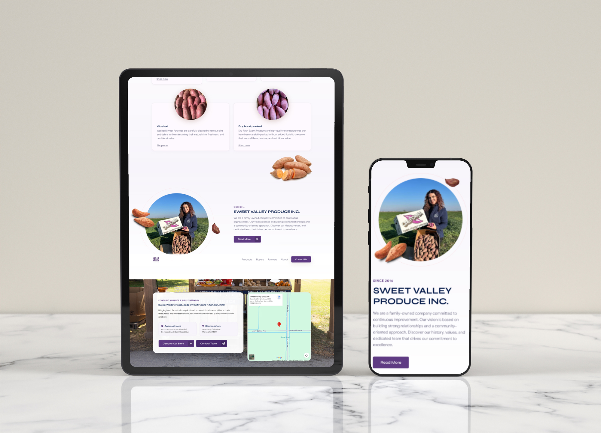 Sweet Valley Produce Platform by MESA